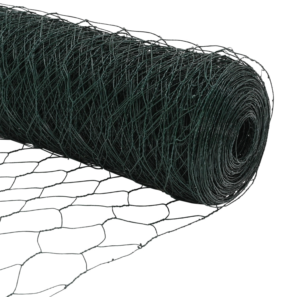 Recinzione Esagonale  Verde 0.6x100 m Acciaio