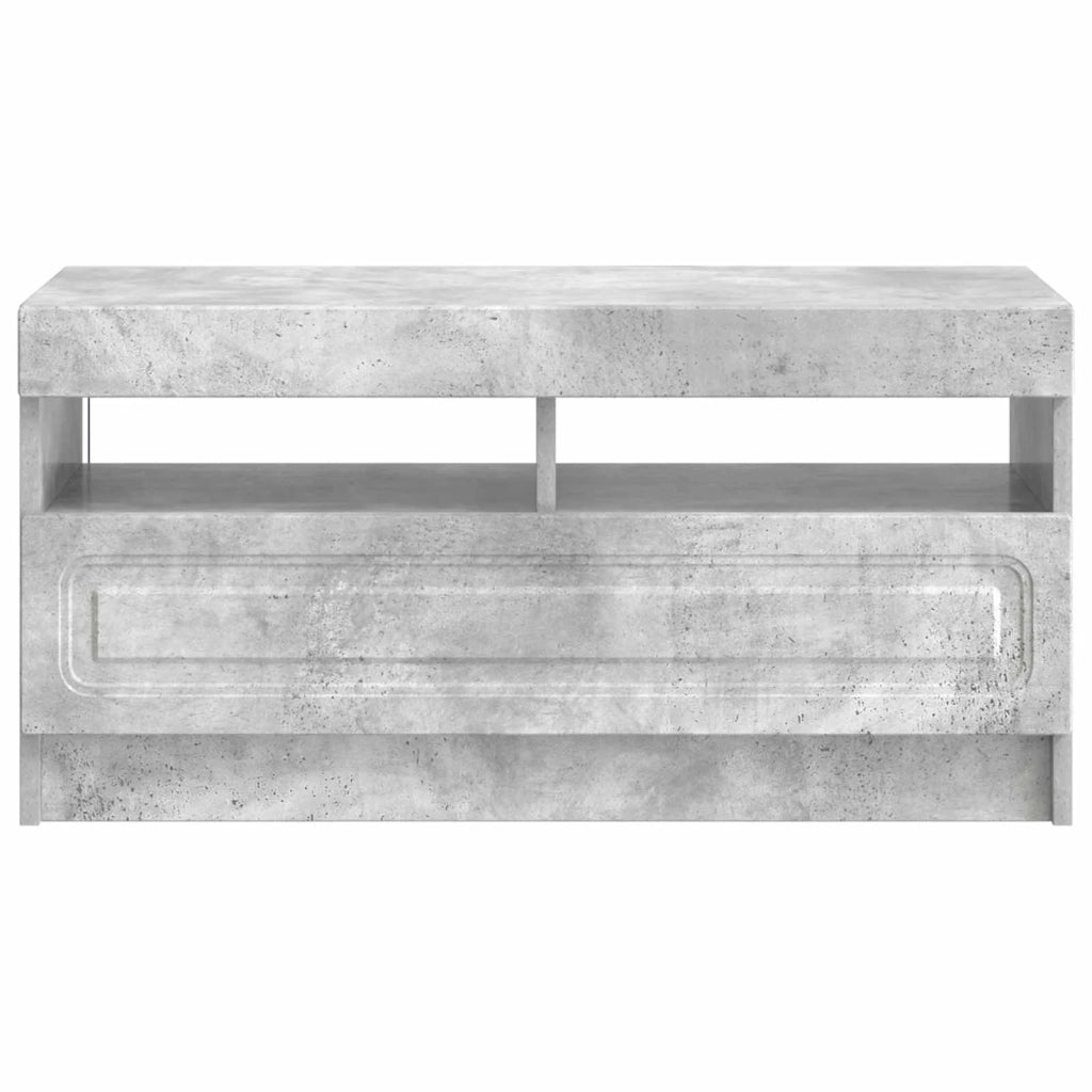 Mobile TV LED Grigio Cemento Legno ingegnerizzato 897878
