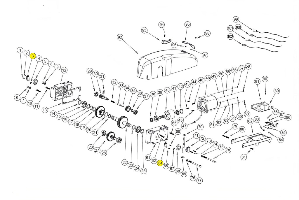 113020 MICROSWITCH BASIC BAZER RICAMBIO