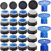 Set di Lampade per Fonti d'Acqua - 20 pezzi - 4 dimensioni (16.5/18.5/21.5/24 mm) - Inclusi Chiavi di Serraggio - Economia d'Acqua - Per Cucina e Bagno