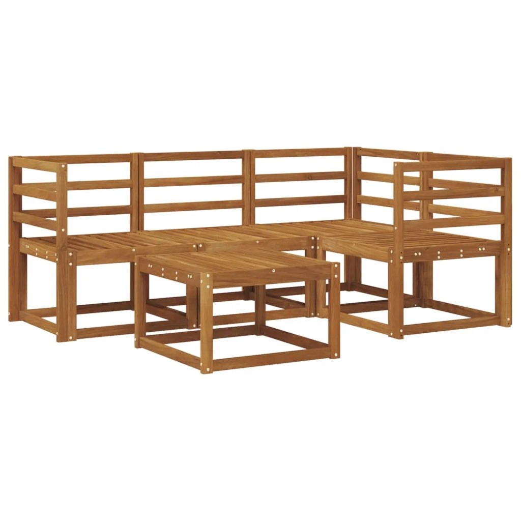 Set di divani da esterno 5 pcs Naturale 3366342