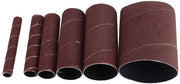 Panno di abrasione Mouwen 120 Grana Flessibile Panno di abrasione - 6 Pezzi - Manico Lungo Panno di abrasione a Nastro - Macchina a Viscidità Oscillante - Smerigliatura e Lustraggio - 11,4 cm Lungo