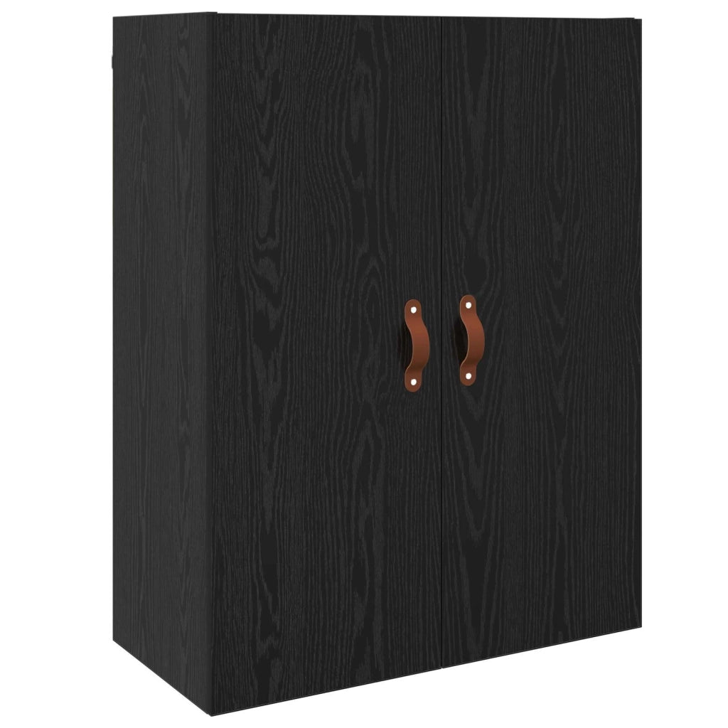 Credenza Rovere Nero 69,5 x 34 x 180 cm Legno multistrato 3416236