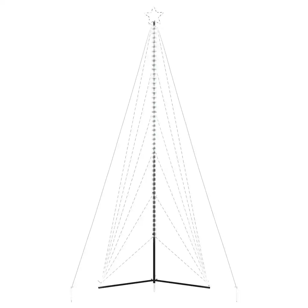Albero di Natale a LED-Luci decorative natalizie 861 LED Bianco Freddo 478 cm