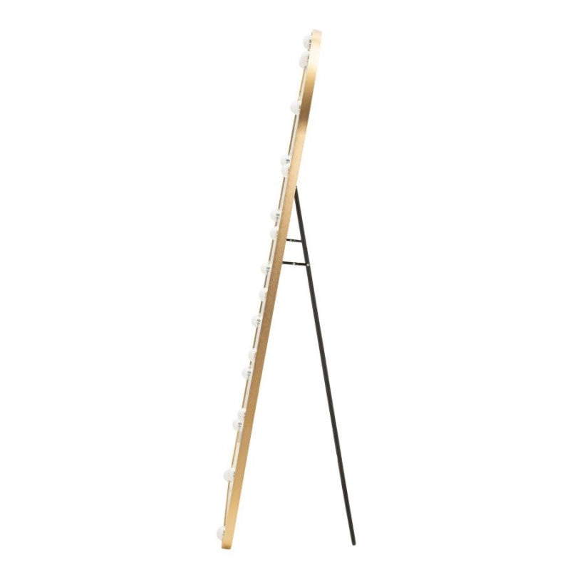 Specchio Da Terra Led Hollywood Arco cm 70x6-45x170 (luce Con 3 Temperature Di Colore)