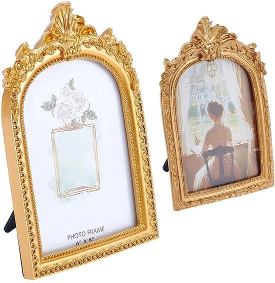 Display per gioielli vintage - supporto per fotografie - accessori per foto - impasto - 10,1 x 15,2 cm / 6 x 8 pollici - robusto e duraturo - standard per gioielli