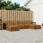 Set divani 6 pcs Legno di Acacia Massello
