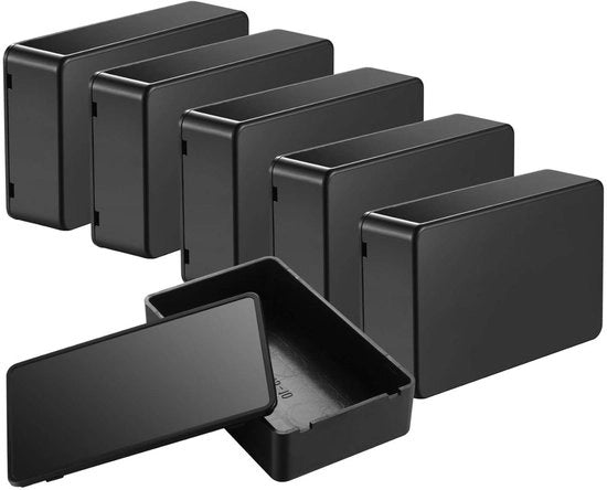 Casella elettronica in plastica con protezione IP65/IP66 - accessorio DIY elettronica - 100x60x25 mm