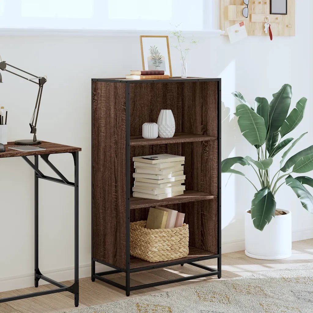 Libreria Rovere Marrone 60x35x107,5 cm in Legno Multistrato 849118