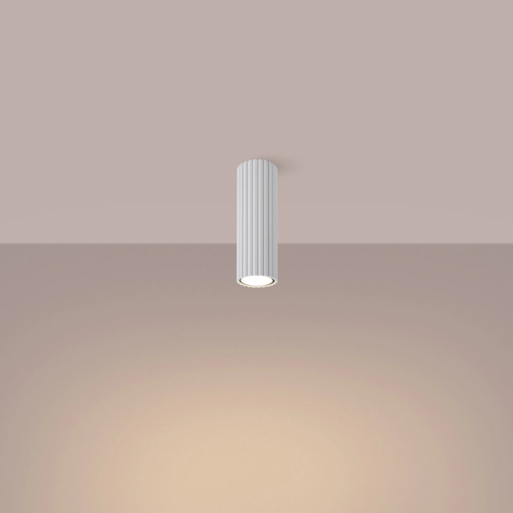 Spot soffitto GRAVIO PureLume bianco tubo 20cm GU10
