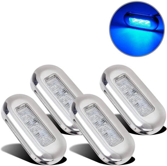 5 pacchi di illuminazione LED a prova d'acqua - luce di poppa - illuminazione cabina - illuminazione adatta per barche