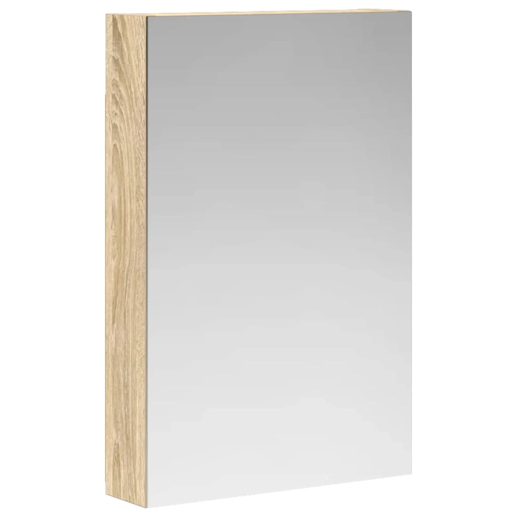 Mobiletto per specchio da bagno con lo scaffale Rovere Sonoma 889025