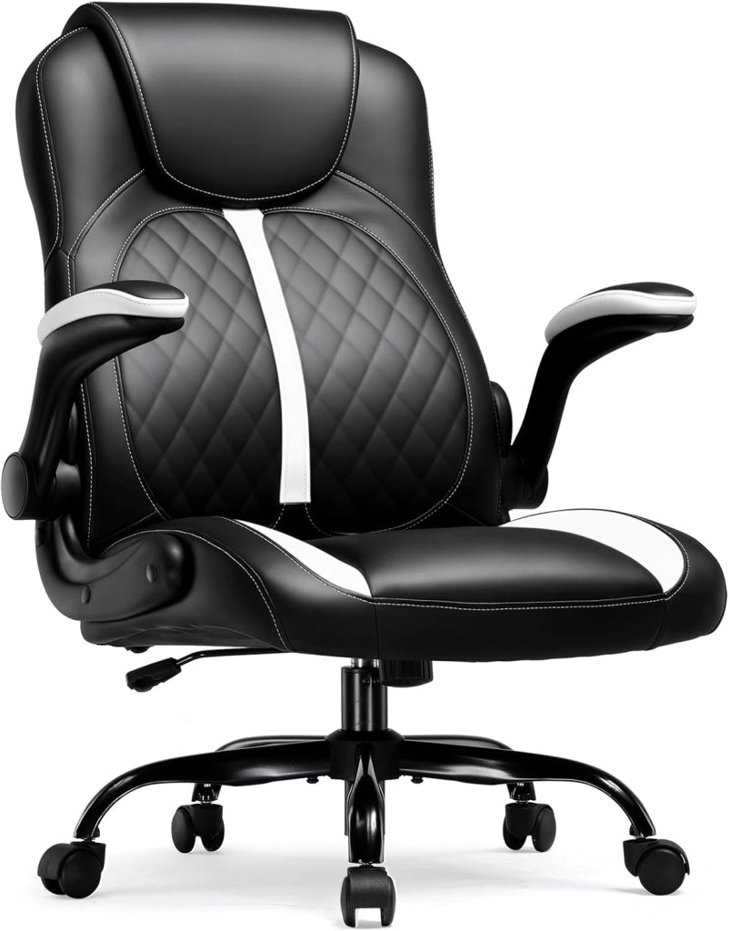 Sedia da gioco con braccioli sollevabili – Sedia da gioco ergonomica a funzione ribaltabile – Seduta PC Gaming in schiuma ad alta densità rosso
