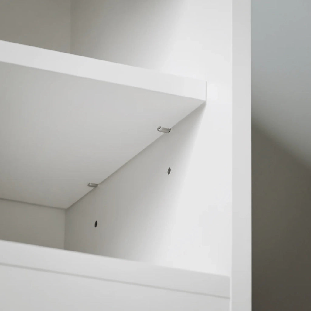 Panca Per Scarpe Con Sedile Scarpiera Da Ingresso Con Ante Scorrevoli 80x30x49cm FSR153-W