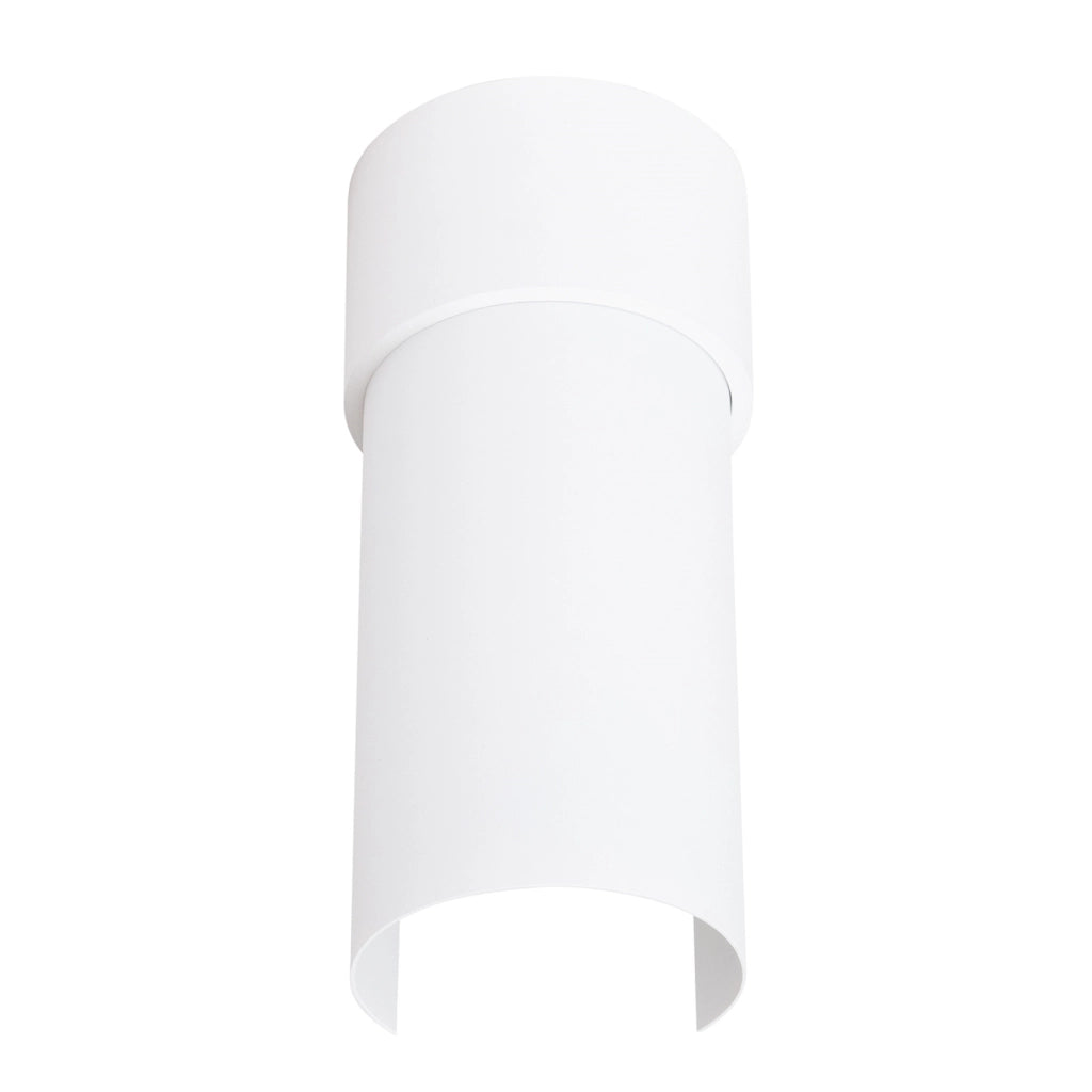 Spot soffitto rotondo bianco Ø10 orientabile E27 Pure Lume