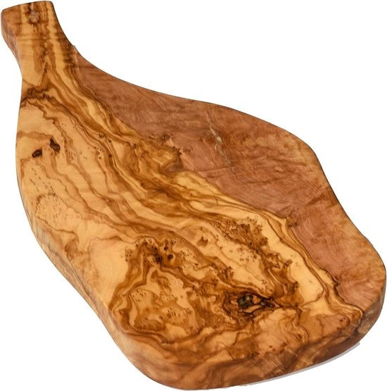 Tavolo da carniere in olivo con maniglia - 40 x 20 cm