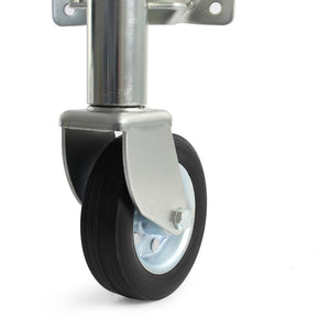 Servotimone con ruota 540 kg Ruotino per carrello appendice con staffa di montaggio