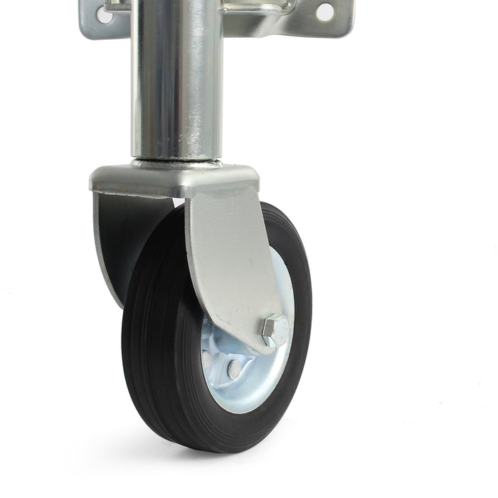 Servotimone con ruota 540 kg Ruotino per carrello appendice con staffa di montaggio