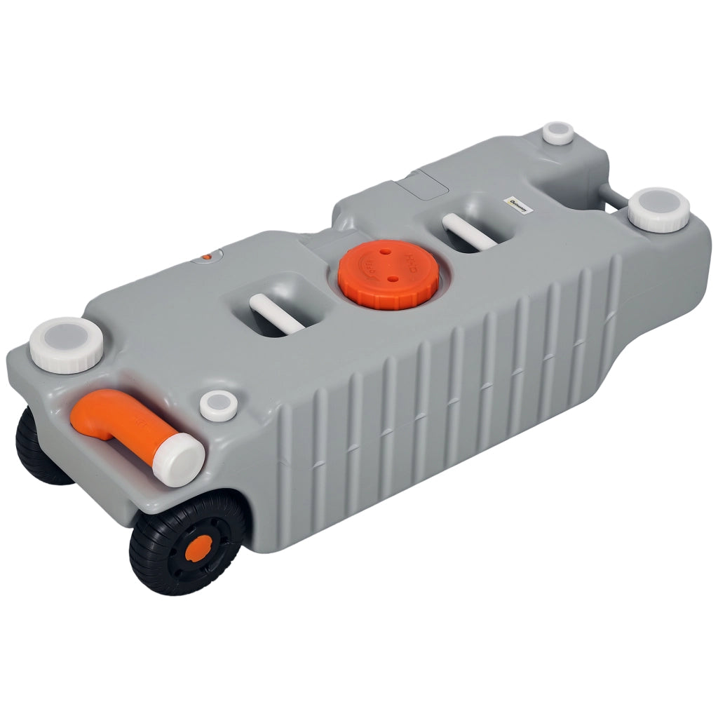Serbatoio Acqua Portatile 75 Litri ¨C zephmum ¨C Indicatore Livello, 3 Ruote, Maniglia