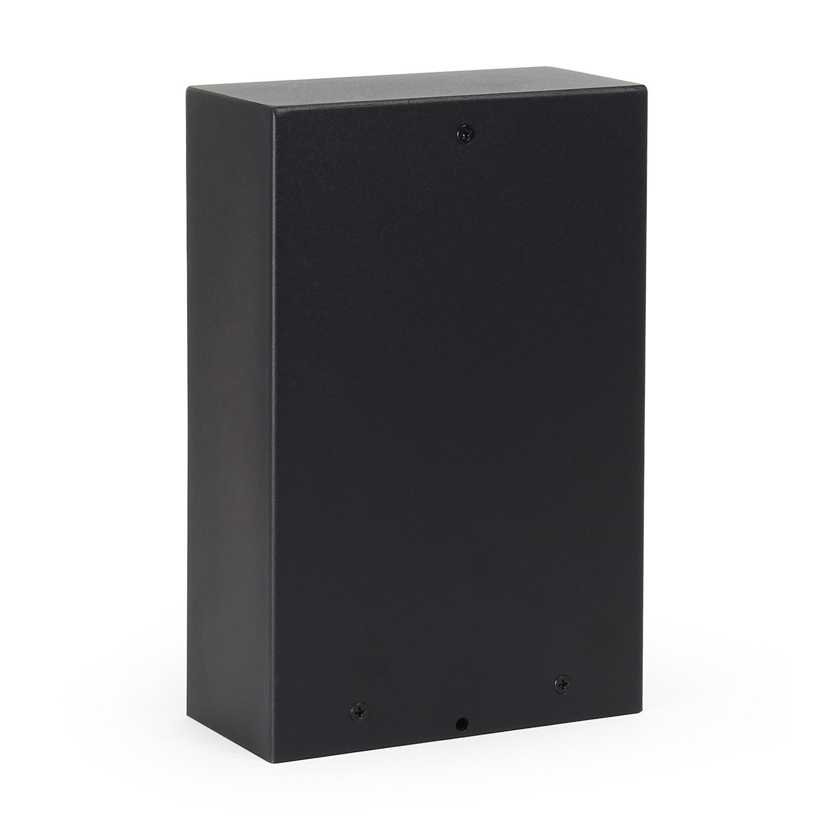 Presa multipla da giardino nera rettangolare con protezione IP44 Colonna a 4 prese per esterno