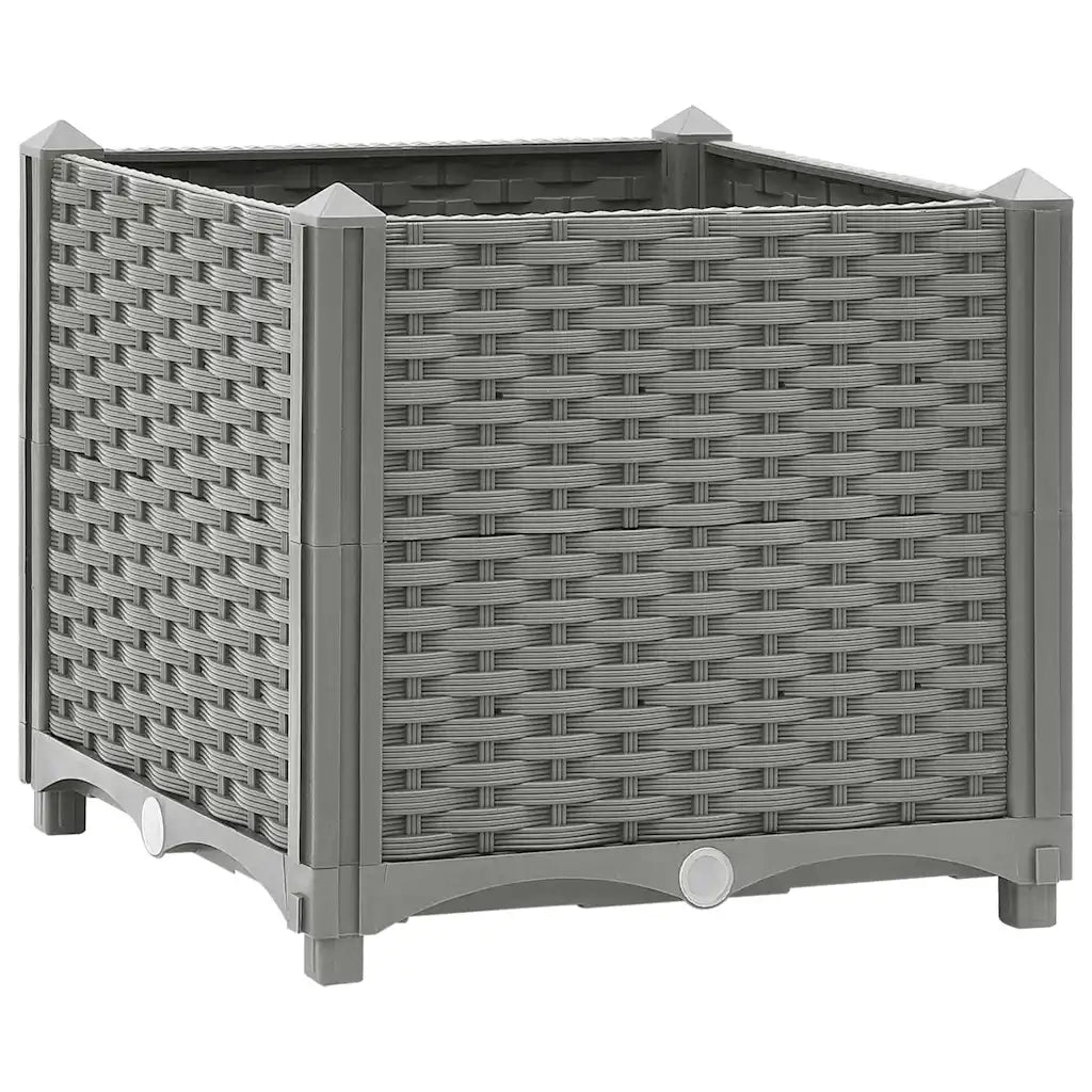 Fioriera Rialzata 40x40x38 cm in Polipropilene 153293