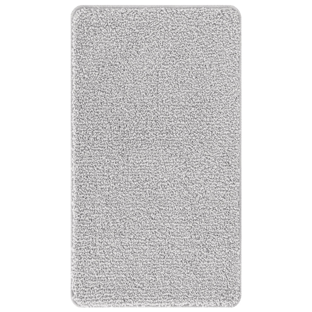 Tappetino da bagno rettangolare grigio 70x120 cm in polipropilene antiscivolo