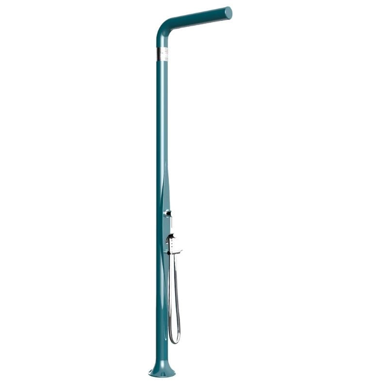 Doccia Tradizionale In Polietilene Funny Yang Top Line Con Doccetta E Miscelatore Colore Smeraldo Cv-T245-Tl/6700