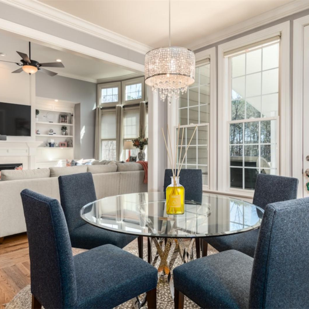 Diffusore ambiente bastoncini fragranza intensa aroma casa profumo regalo 500 ml *** fragranza bergamotto speziato, c...