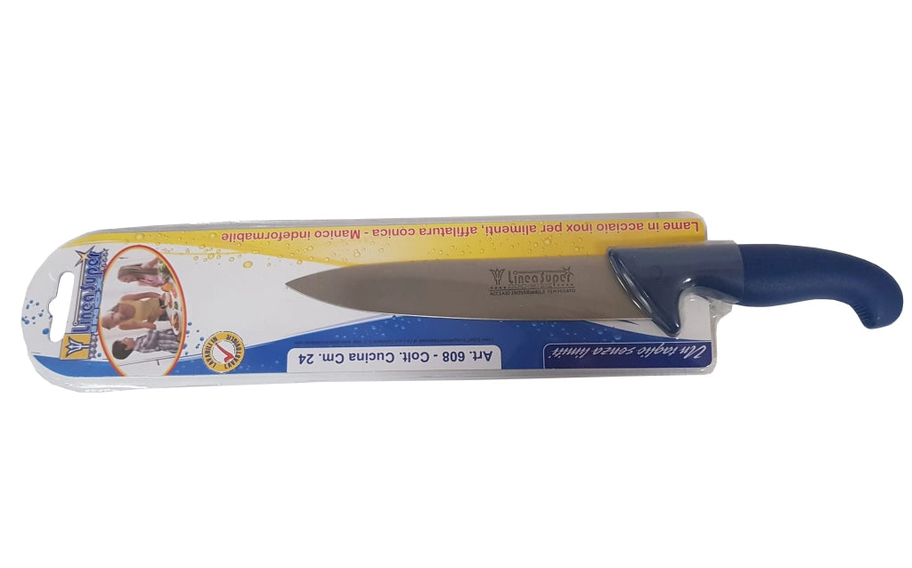 COLTELLO DA CUCINA CON MANICO IN PLASTICA 18 cm - DE LUCA COLTELLERIE