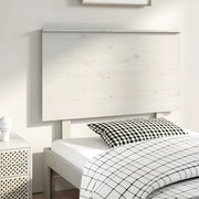 Testiera per Letto-Testata-Testiera Decorativa Bianca 104x6x82,5 cm Legno Massello di Pino