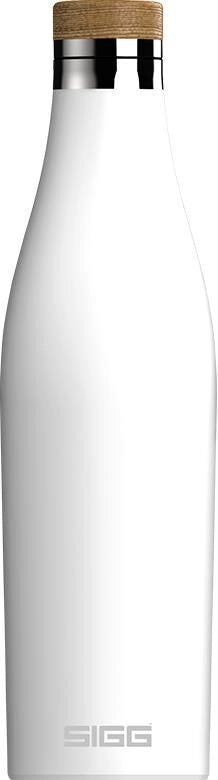 SIGG Meridian White Uso quotidiano 500 ml Bamboo, Acciaio inossidabile Bianco