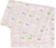 Bambino deken rosa elefante morbido per bambini con cuscino deken bambino morbido in fleece.