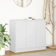 Credenza Bianca 85x34x76 cm in Legno Multistrato 861625