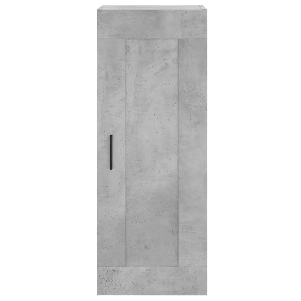 Credenza Grigio Cemento 34,5x34x180 cm in Legno Multistrato 3200405