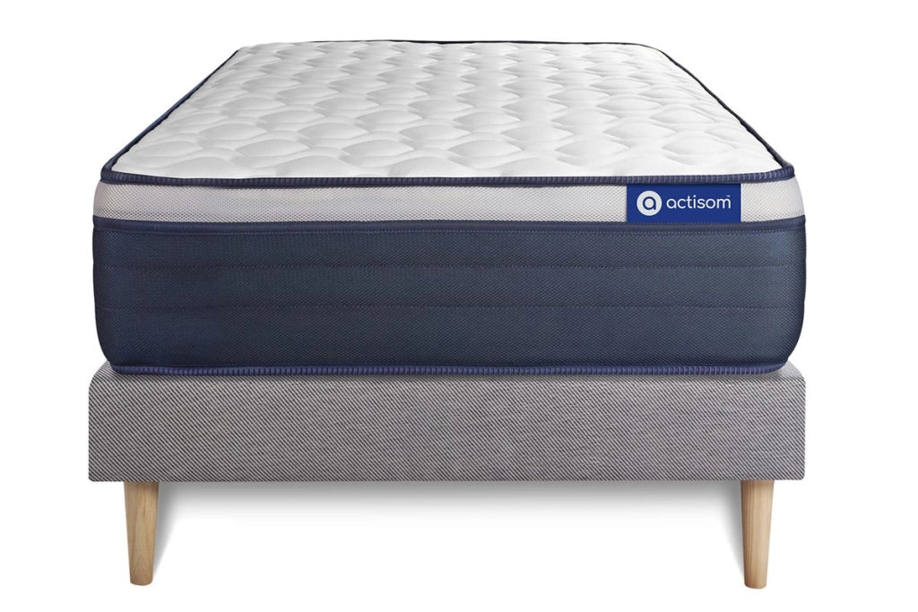 Kit rete e materasso matrimoniale Actilatex max 80x190cm - Spessore : 26cm - Lattice e memory foam - rigido