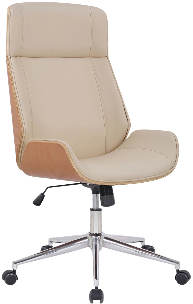Sedia da ufficio Varel Natura/crema