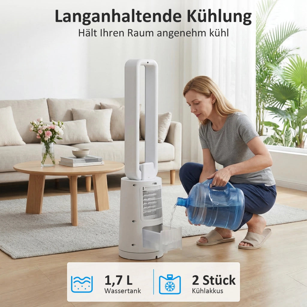 Raffrescatore Evaporativo con Telecomando ¨C Zephmum ¨C Bianco