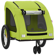 Rimorchio/carrello per animali domestici verde 02_0044238