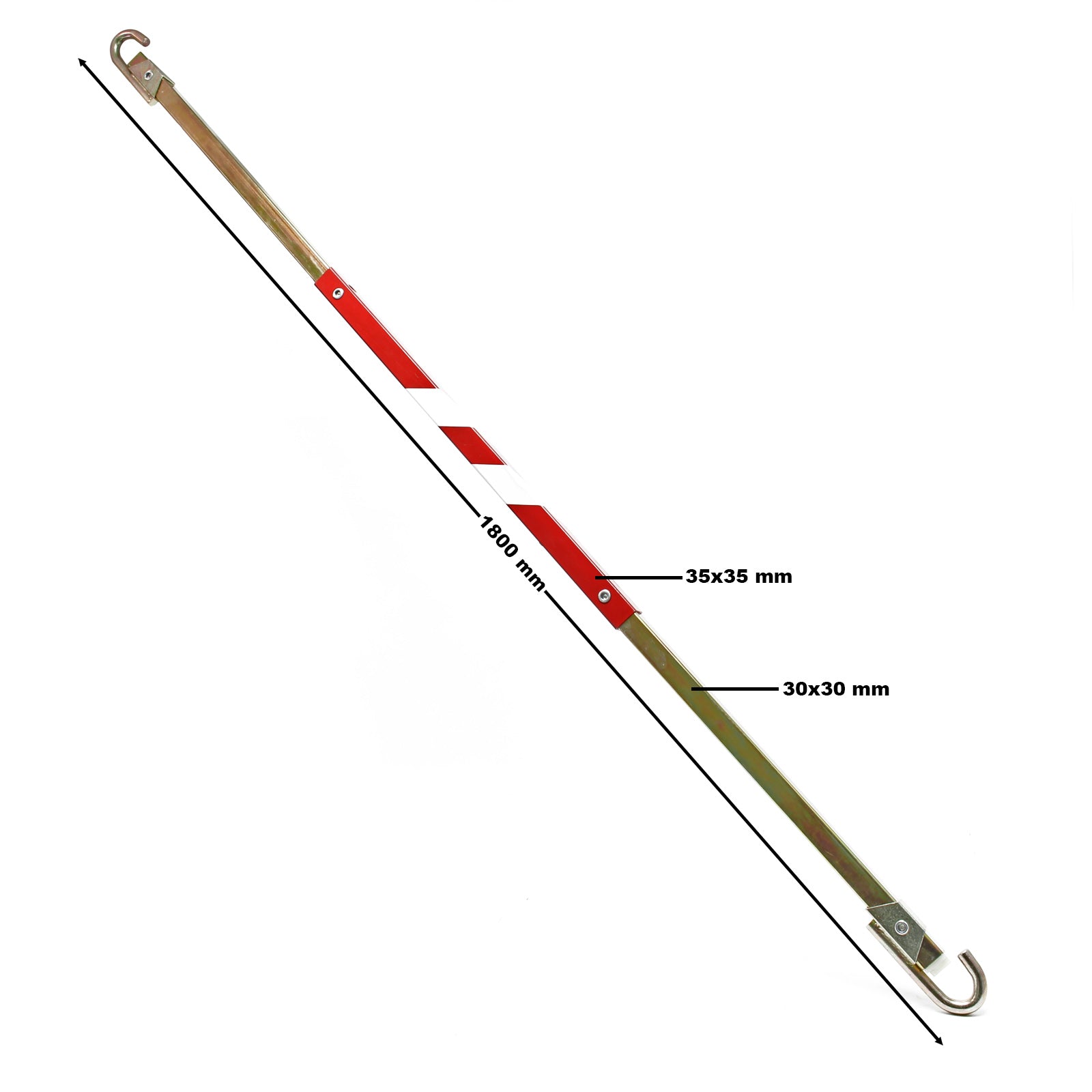 Barra di traino 180cm 2,5t per trainare auto veicoli in avaria asta da rimorchio 180cm