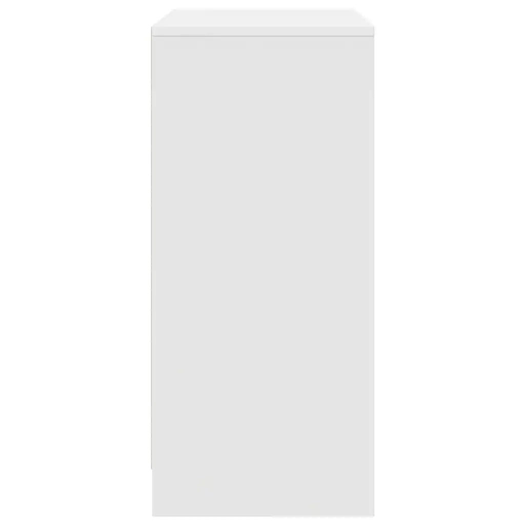 Scarpiera Bianca 57x34x76 cm in Legno Multistrato