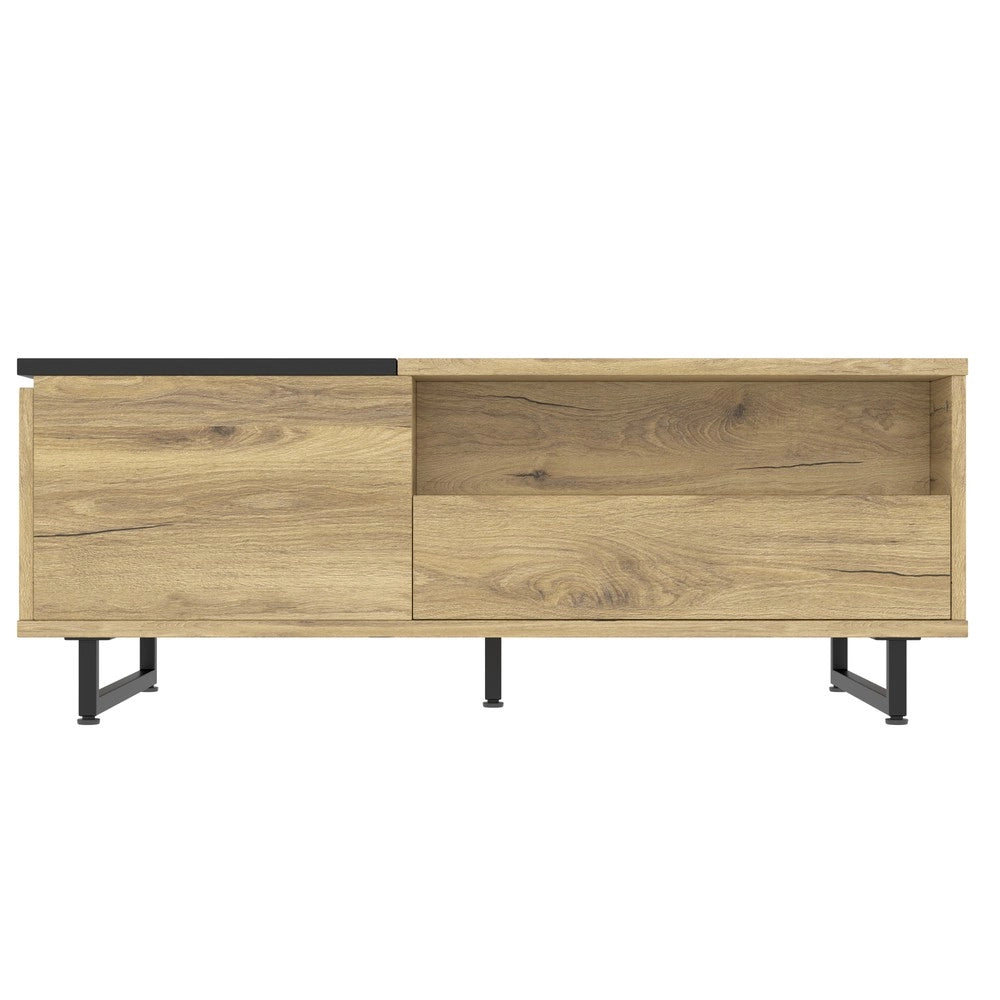 Armadio Multiuso con Cassetti e Ripiani ¨C Minimal ¨C Legno, Bianco, 90x51x190