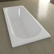 Vasca acciaio 160 bianco b07rvmk zgm