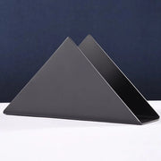Servizio per tavola, 1 pezzo servizio per tavola metallico, servizio per tavola rustico per cucina e sala da pranzo decorazione, dispensatore per tovaglioli in posizione verticale per uso interno ed esterno - nero