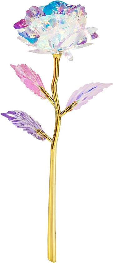 Fiori artificiali - Rose dorate - Regali di compleanno - Regali di vacanza - Doni creativi - Festival delle rose - Decorazioni per feste in casa - Sorpresa