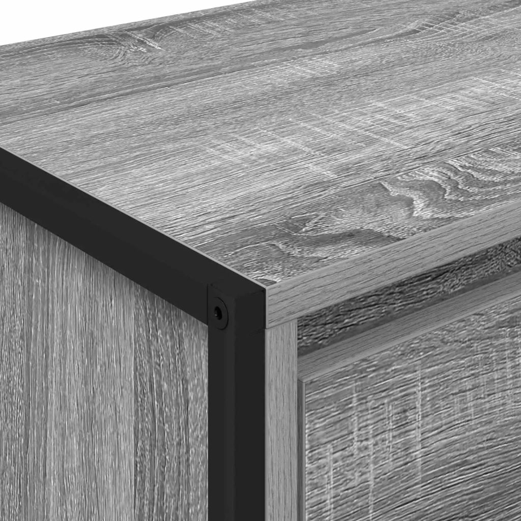 Mobile TV Grigio Sonoma 100 x 36 x 49.5 cm Legno multistrato 886621