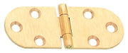CERNIERA A BISCOTTO S/FERMO OTTONE SAT 80X30 MM**- MARIVA- 24,0 pz