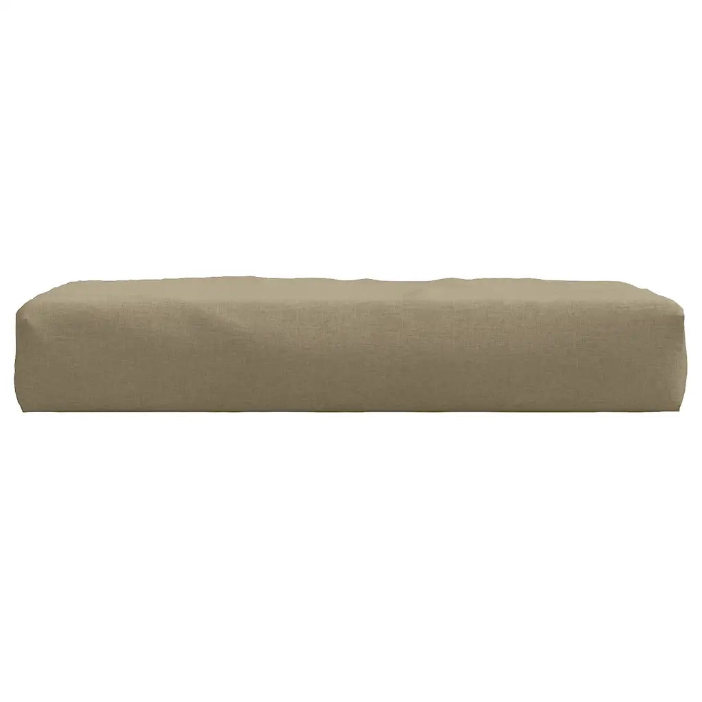 Cuscino per Pallet Tortora Mélange 60x60x9,5 cm in Tessuto 4002671