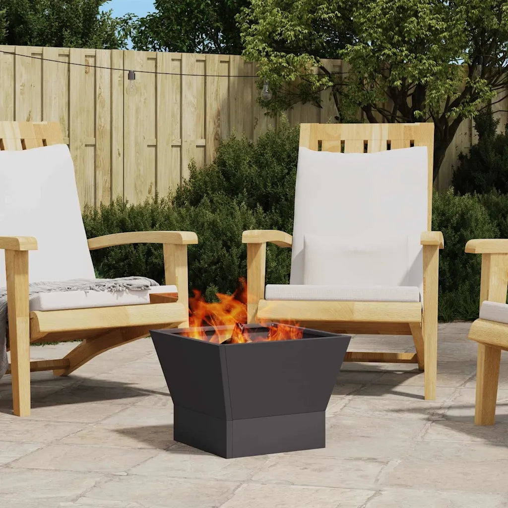 Focolare Nero 40 x 40 x 35 cm Acciaio CFW8679912