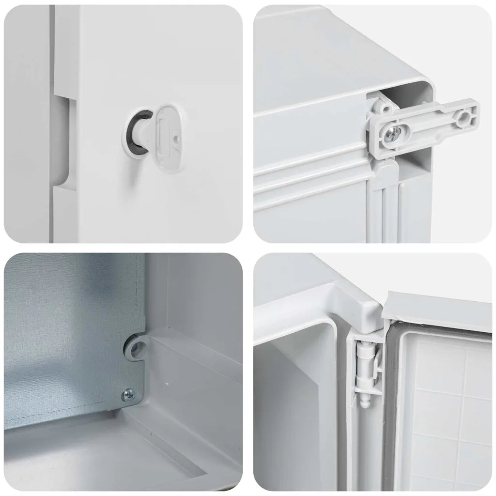 Armadio di Controllo Grigio 28 x 13 x 28 cm Plastica ABS CFW3593957
