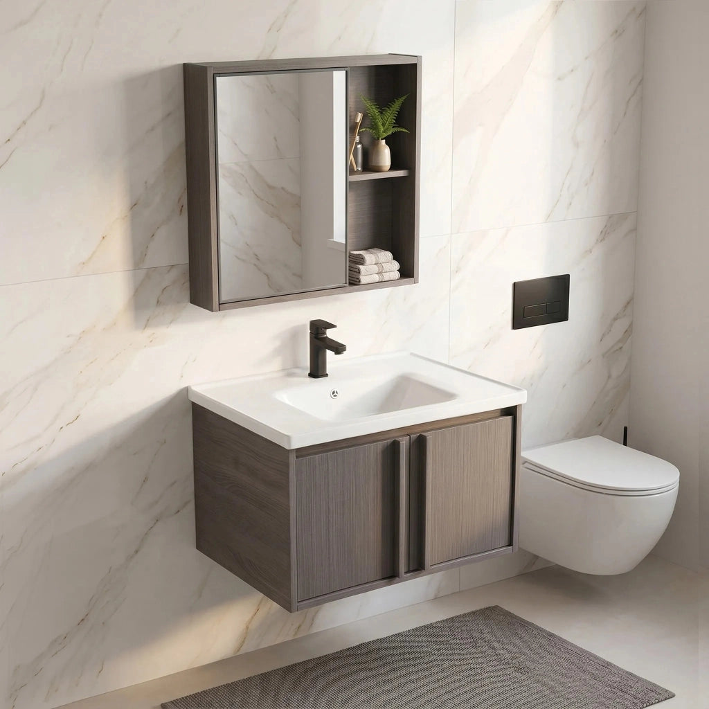 Set Di Mobili Da Bagno Con Lavabo Gama T25023 Kjm 60cm